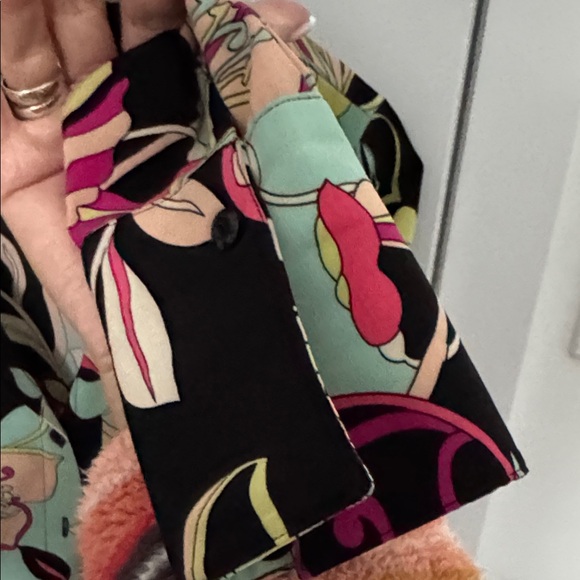 Reitmans Black and Green Floral Jacket - Picture 3 of 4